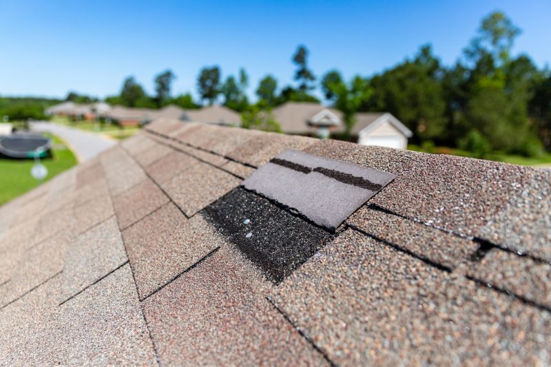 Asphalt Roof Leak Repair detail
