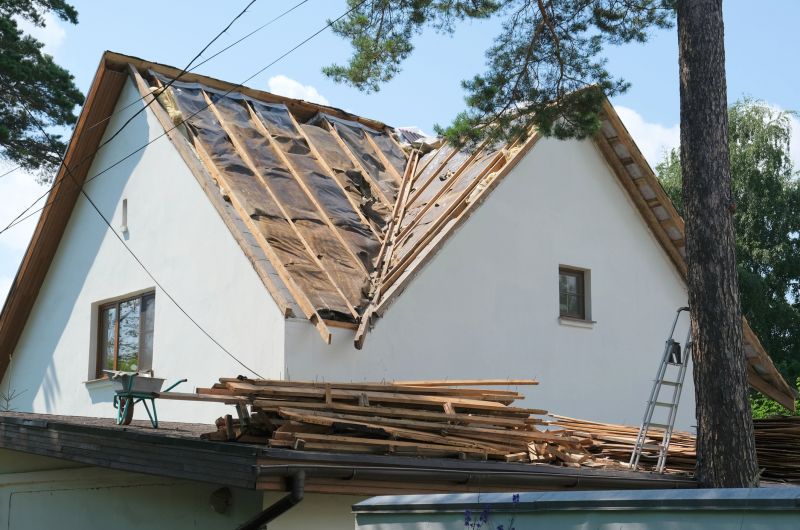 Cedar Roof Replacement detail