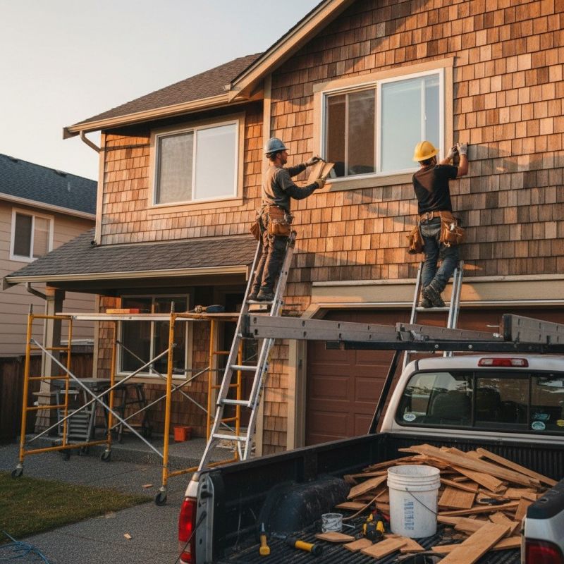 Cedar Shingles Repair detail