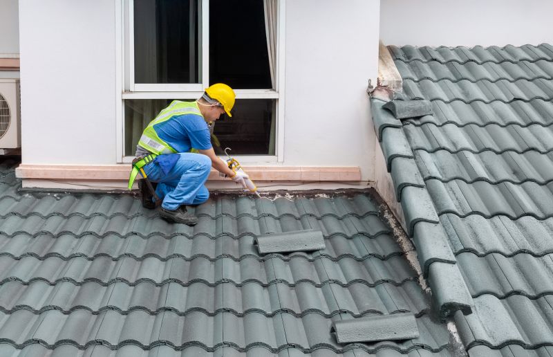 Clay Roof Leak Repair detail