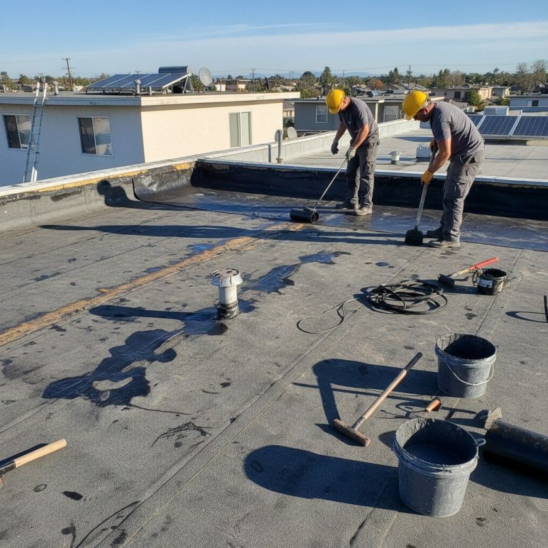 Corrugated Roof Repair detail