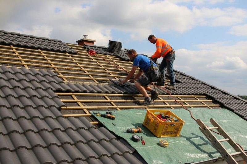Gravel Roof Repair detail