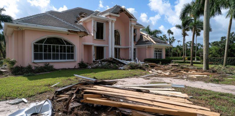 Roof Damage Restoration detail