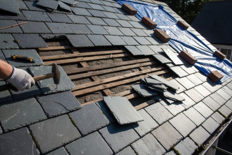 Gravel Roof Repair