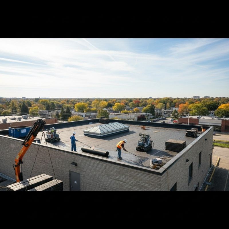 Single Ply Roof Replacement