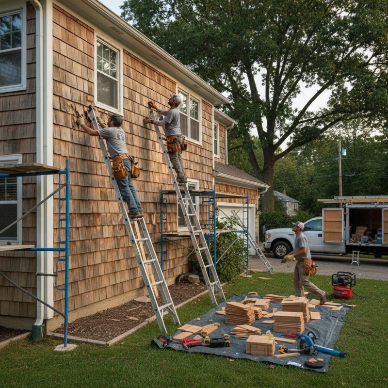 Cost of Cedar Shingles Repair in Gig Harbor, WA
