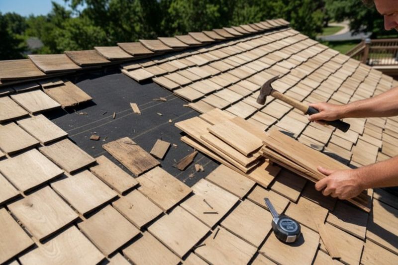 Cost of Wood Shake Roof Replacement in Gig Harbor, WA